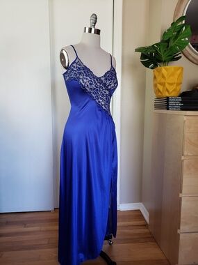 VINTAGE Opulent Slip Dress Size Medium